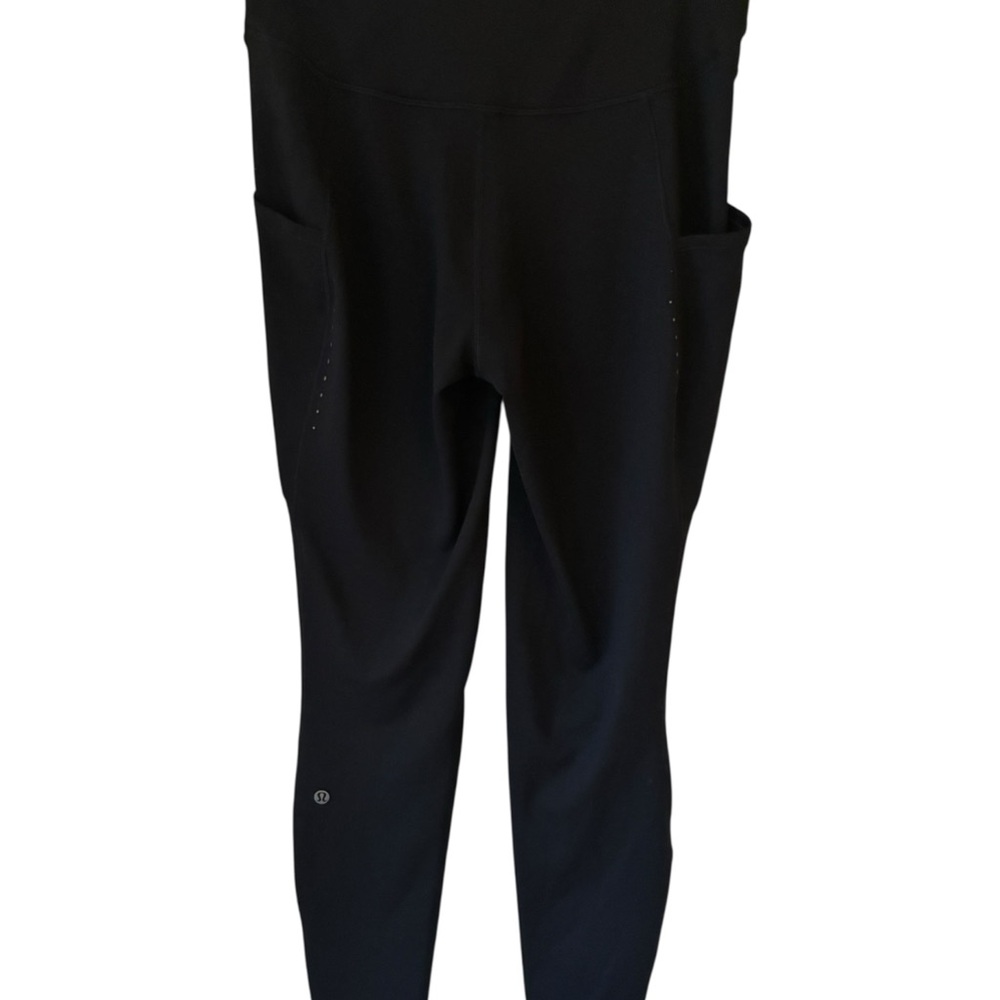Lululemon Softstreme High-Rise Straight-Leg Crop Pants Size 10 - Picture 2 of 5